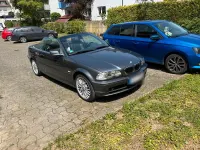 Gebraucht BMW 320 Cabriolet 170 PS (125 kW) 2003 Grau Cabrio