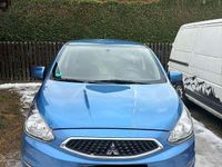 Gebraucht Mitsubishi Space Star Diamant Edition 71 PS (52 kW) 2016 Blau Kleinwagen
