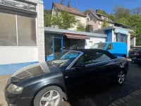 Gebraucht Audi A4 Cabriolet 163 PS (119 kW) 2003 Schwarz Cabrio