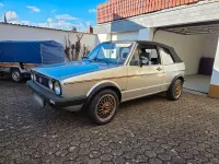 Gebraucht VW Golf Cabriolet 75 PS (55 kW) 1984 Silber Cabrio