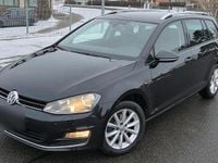 Gebraucht VW Golf VII LOUNGE 110 PS (80 kW) 2015 Schwarz Kombi