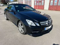 Brugt Mercedes E250 Elegance 204 HK (150 kW) 2013 Sort Cabriolet