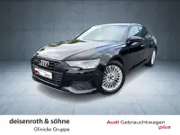 Gebraucht Audi A6 Design 265 PS (194 kW) 2021 Mythosschwarz metallic Limousine