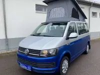 Gebraucht VW California California 150 PS (110 kW) 2019 Silber blau bicolor folierung Van