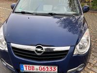 Gebraucht Opel Agila Edition 86 PS (63 kW) 2008 Blau Kleinwagen