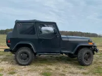 Gebraucht Jeep Wrangler 123 PS (90 kW) 1992 Schwarz SUV