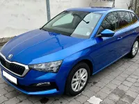 Gebraucht Skoda Scala Ambition 110 PS (80 kW) 2023 Blau Kleinwagen