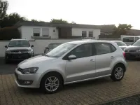 Gebraucht VW Polo Comfortline 105 PS (77 kW) 2010 Silber Kleinwagen