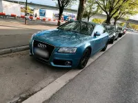 Second-hand Audi A5 S-Line 265 CP (194 kW) 2009 Albastru Coupe