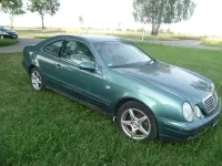 Gebraucht Mercedes CLK320 Elegance 218 PS (160 kW) 1997 Grün Coupé