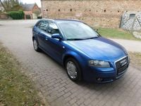 Gebraucht Audi A3 Sportback Attraction 140 PS (102 kW) 2006 Blau Kleinwagen