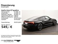 Gebraucht Audi e-tron GT quattro Sport 350 kW (476 PS) 2022 Mythosschwarz metallic Limousine