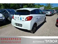 Gebraucht Mitsubishi Space Star Diamant Edition 80 PS (58 kW) 2016 Weiß Kleinwagen