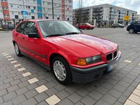 Gebraucht BMW 316 Compact 105 PS (77 kW) 1995 Rot Kleinwagen