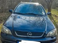 Gebraucht Opel Astra 101 PS (74 kW) 2002 Blau Kombi