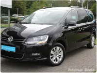 Gebraucht VW Sharan Comfortline 150 PS (110 kW) 2018 Schwarz Van / Kleinbus