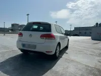 Gebraucht VW Golf VI 80 PS (58 kW) 2010 Weiß Coupé