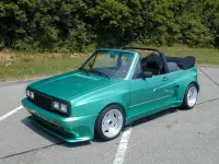Gebraucht VW Golf Cabriolet 111 PS (81 kW) 1984 Grün Cabrio