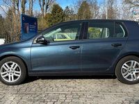Gebraucht VW Golf VI Trendline 80 PS (58 kW) 2011 Blue graphite pearl effect Kleinwagen