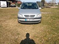 Gebraucht Opel Zafira 101 PS (74 kW) 2004 Silber Van / Kleinbus