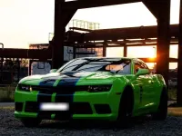 Gebraucht Chevrolet Camaro SS 426 PS (313 kW) 2013 Grün Coupé