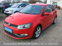 Gebraucht VW Polo Comfortline 90 PS (66 kW) 2014 Rot Kleinwagen