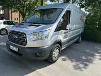 Gebraucht Ford Transit 131 PS (96 kW) 2019 Silber Van / Kleinbus