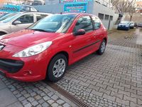 Gebraucht Peugeot 206 Basis 75 PS (55 kW) 2009 Farbe rot aden/flach standard Limousine