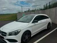 Gebraucht Mercedes CLA220 AMG line 2017 Weiß Coupé