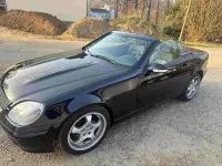 Gebraucht Mercedes SLK200 163 PS (119 kW) 2000 Schwarz Cabrio