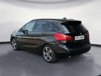 Gebraucht BMW 225 Sport Line 136 PS (100 kW) 2017 Schwarz ii/bonnet fluid black Van / Kleinbus