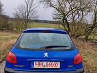Gebraucht Peugeot 206 60 PS (44 kW) 2003 Blau Kleinwagen