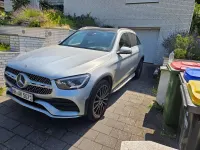 Gebraucht Mercedes GLC300e AMG line 320 PS (235 kW) 2021 Silber SUV