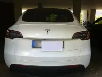 Gebraucht Tesla Model Y Long Range AWD 378 kW (514 PS) 2023 Weiß SUV