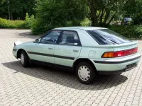 Gebraucht Mazda 323 88 PS (64 kW) 1991 Grün Limousine