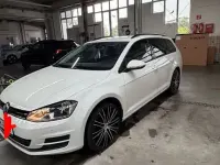 Gebraucht VW Golf VII 110 PS (80 kW) 2015 Weiß Kombi