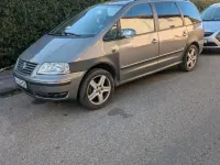 Gebraucht VW Sharan 116 PS (85 kW) 2009 Schwarz Van / Kleinbus