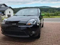 Gebraucht Ford Fiesta ST-Line 69 PS (50 kW) 2008 Schwarz Kleinwagen
