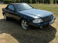 Gebraucht Mercedes SL320 224 PS (164 kW) 1999 Schwarz Cabrio