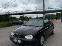 Gebraucht VW Golf Cabriolet 101 PS (74 kW) 1998 Schwarz Cabrio