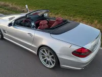 Gebraucht Mercedes SL55 AMG AMG 500 PS (367 kW) 2003 Silber Cabrio