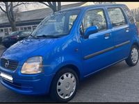 Gebraucht Opel Agila 75 PS (55 kW) 2001 Blau Van / Kleinbus