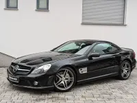 Gebraucht Mercedes SL63 AMG AMG 525 PS (386 kW) 2008 Schwarz Cabrio