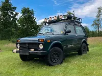 Gebraucht Lada niva 82 PS (60 kW) 2009 Grün SUV