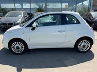 Gebraucht Fiat 500 Lounge 101 PS (74 kW) 2010 Weiß Kleinwagen