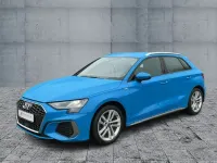 Używany Audi A3 S-Line 150 KM (110 kW) 2023 Niebieski Sedan/Limuzyna