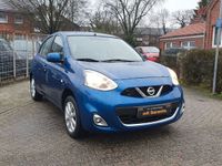 Gebraucht Nissan Micra Acenta 80 PS (58 kW) 2015 Blau Kleinwagen