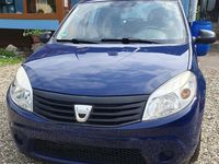Gebraucht Dacia Sandero 77 PS (56 kW) 2009 Blau Limousine