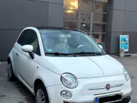 Gebraucht Fiat 500 65 PS (47 kW) 2009 Weiß Cabrio