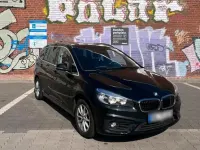Gebraucht BMW 218 Gran Tourer 140 PS (102 kW) 2016 Schwarz Van / Kleinbus